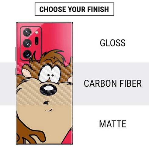 Looney Tunes Tasmanian Devil Zoomed In Galaxy Note20 Ultra 5G Skin