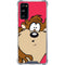 Looney Tunes Tasmanian Devil Zoomed In Galaxy S20 FE Clear Case