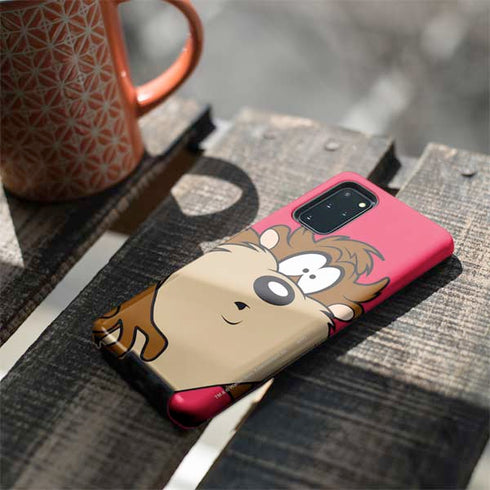 Looney Tunes Tasmanian Devil Zoomed In Galaxy S20 Plus Pro Case