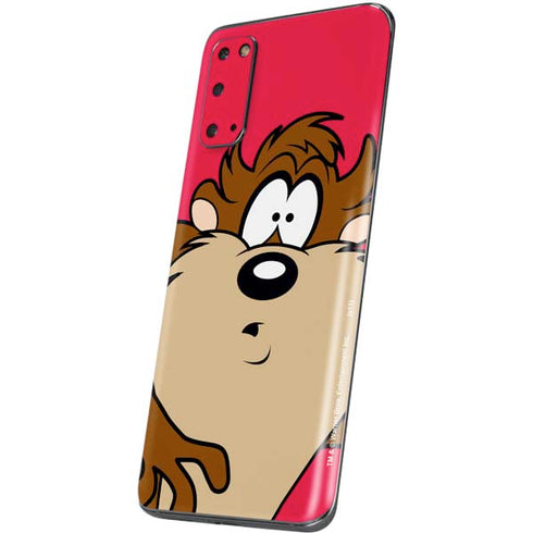 Looney Tunes Tasmanian Devil Zoomed In Galaxy S20 Skin
