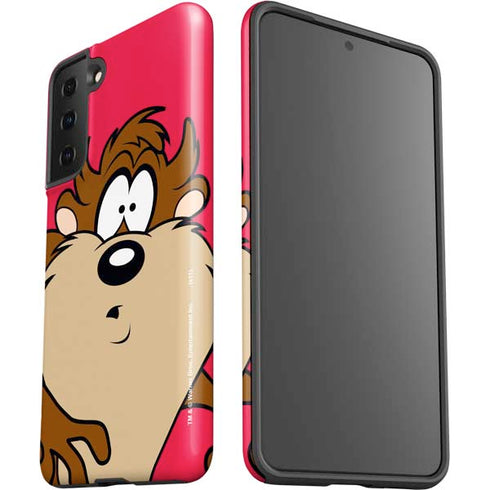 Looney Tunes Tasmanian Devil Zoomed In Galaxy S21 FE Pro Case