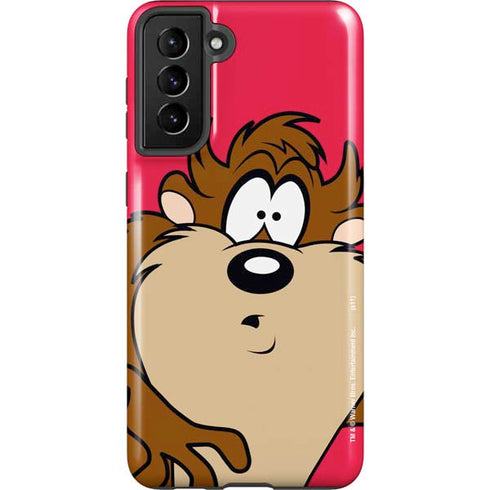 Looney Tunes Tasmanian Devil Zoomed In Galaxy S21 Plus 5G Pro Case
