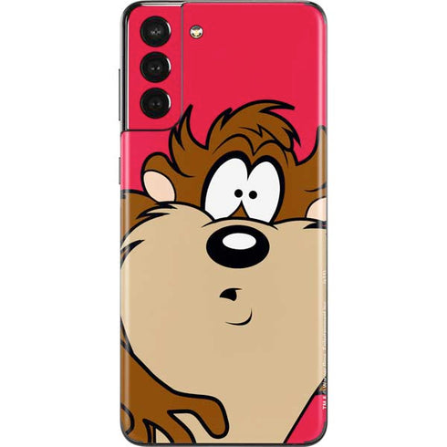 Looney Tunes Tasmanian Devil Zoomed In Galaxy S21 Plus 5G Skin