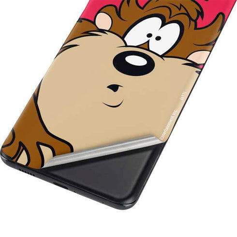 Looney Tunes Tasmanian Devil Zoomed In Galaxy S21 Plus 5G Skin
