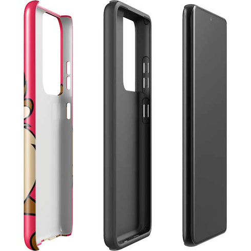Looney Tunes Tasmanian Devil Zoomed In Galaxy S21 Ultra 5G Pro Case