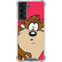 Looney Tunes Tasmanian Devil Zoomed In Galaxy S22 Clear Case