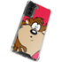 Looney Tunes Tasmanian Devil Zoomed In Galaxy S22 Clear Case