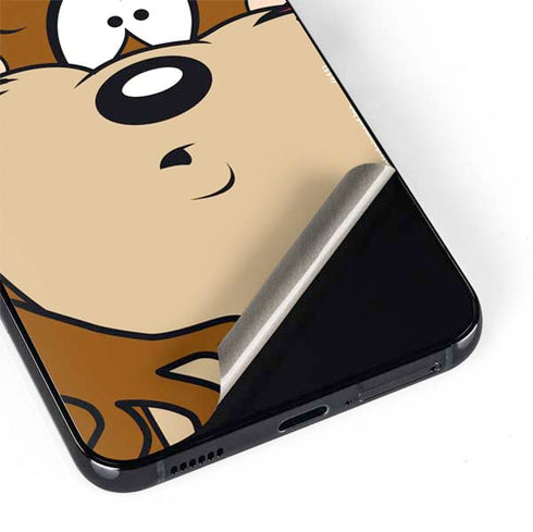 Looney Tunes Tasmanian Devil Zoomed In Galaxy S22 Plus Skin