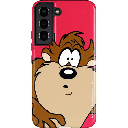Looney Tunes Tasmanian Devil Zoomed In Galaxy S22 Pro Case