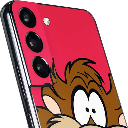 Looney Tunes Tasmanian Devil Zoomed In Galaxy S22 Skin
