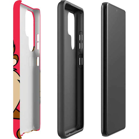 Looney Tunes Tasmanian Devil Zoomed In Galaxy S22 Ultra Pro Case