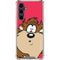 Looney Tunes Tasmanian Devil Zoomed In Galaxy S23 FE Clear Case