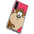 Looney Tunes Tasmanian Devil Zoomed In Galaxy S23 Plus Clear Case