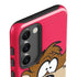 Looney Tunes Tasmanian Devil Zoomed In Galaxy S23 Plus Pro Case