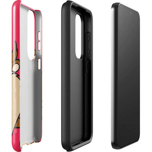 Looney Tunes Tasmanian Devil Zoomed In Galaxy S23 Plus Pro Case