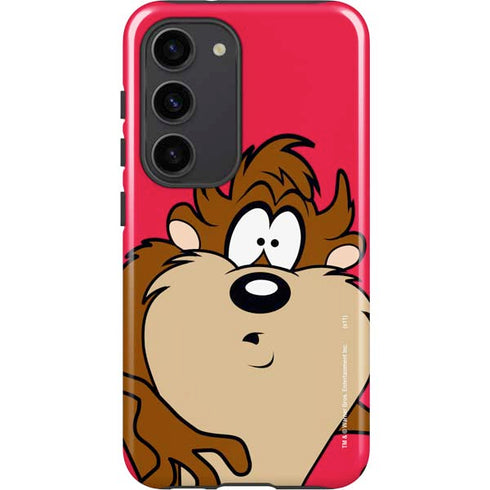 Looney Tunes Tasmanian Devil Zoomed In Galaxy S23 Pro Case