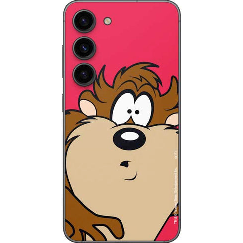 Looney Tunes Tasmanian Devil Zoomed In Galaxy S23 Skin