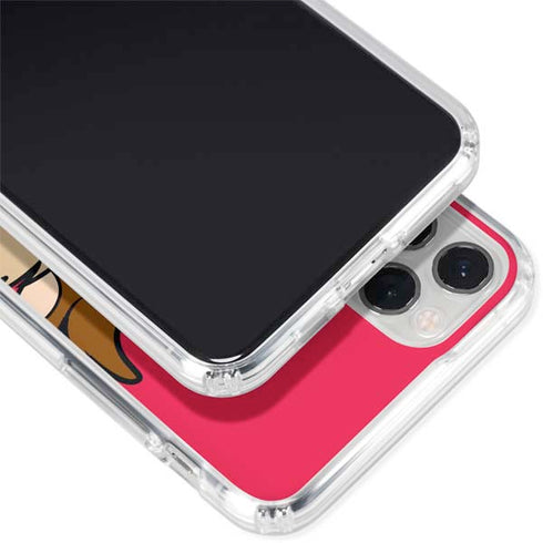 Looney Tunes Tasmanian Devil Zoomed In iPhone 11 Pro Clear Case