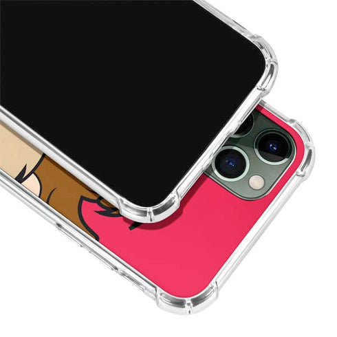 Looney Tunes Tasmanian Devil Zoomed In iPhone 11 Pro Max Clear Case