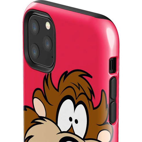 Looney Tunes Tasmanian Devil Zoomed In iPhone 11 Pro Max Impact Case