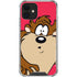 Looney Tunes Tasmanian Devil Zoomed In iPhone 12 Clear Case