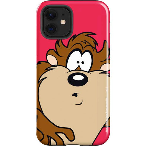 Looney Tunes Tasmanian Devil Zoomed In iPhone 12 Impact Case
