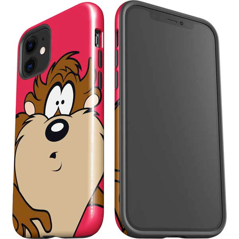 Looney Tunes Tasmanian Devil Zoomed In iPhone 12 Mini Impact Case