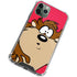 Looney Tunes Tasmanian Devil Zoomed In iPhone 12 Pro Clear Case