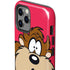 Looney Tunes Tasmanian Devil Zoomed In iPhone 12 Pro Impact Case