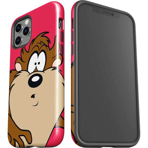 Looney Tunes Tasmanian Devil Zoomed In iPhone 12 Pro Impact Case