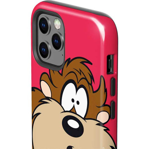 Looney Tunes Tasmanian Devil Zoomed In iPhone 12 Pro Max Impact Case