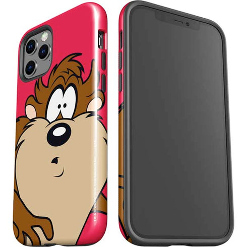 Looney Tunes Tasmanian Devil Zoomed In iPhone 12 Pro Max Impact Case