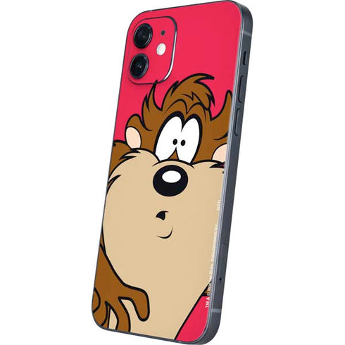 Looney Tunes Tasmanian Devil Zoomed In iPhone 12 Skin