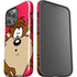 Looney Tunes Tasmanian Devil Zoomed In iPhone 13 Pro Max Impact Case