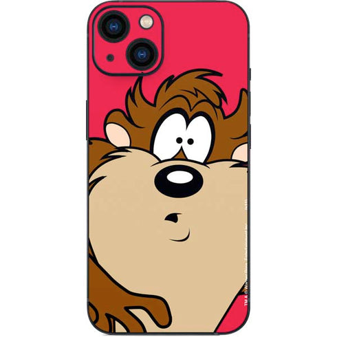 Looney Tunes Tasmanian Devil Zoomed In iPhone 13 Skin