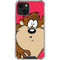 Looney Tunes Tasmanian Devil Zoomed In iPhone 14 Plus Clear Case