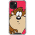 Looney Tunes Tasmanian Devil Zoomed In iPhone 14 Plus Clear Case