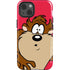 Looney Tunes Tasmanian Devil Zoomed In iPhone 15 Impact Case