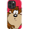 Looney Tunes Tasmanian Devil Zoomed In iPhone 14 Pro Impact Case