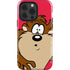 Looney Tunes Tasmanian Devil Zoomed In iPhone 14 Pro Impact Case