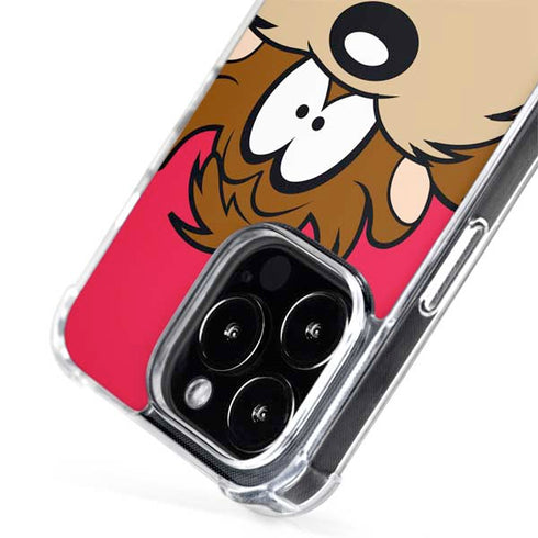 Looney Tunes Tasmanian Devil Zoomed In iPhone 15 Pro Max MagSafe Case