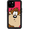 Looney Tunes Tasmanian Devil Zoomed In iPhone 15 Plus Waterproof Case