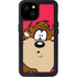 Looney Tunes Tasmanian Devil Zoomed In iPhone 15 Plus Waterproof Case