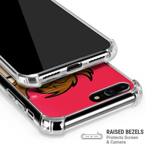 Looney Tunes Tasmanian Devil Zoomed In iPhone 7/8 Plus Clear Case