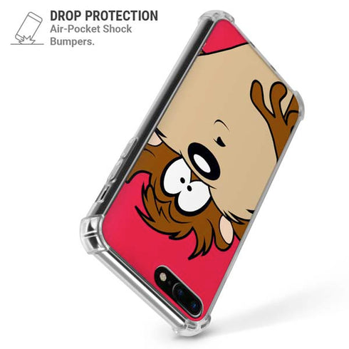 Looney Tunes Tasmanian Devil Zoomed In iPhone 7/8 Plus Clear Case