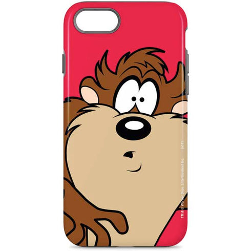 Looney Tunes Tasmanian Devil Zoomed In iPhone 8 Pro Case