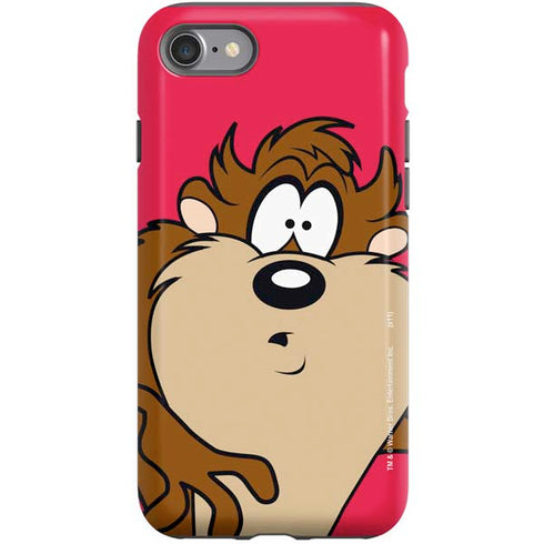 Looney Tunes Tasmanian Devil Zoomed In iPhone SE (2nd & 3rd Gen) Pro Case