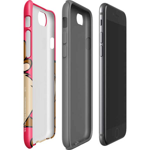 Looney Tunes Tasmanian Devil Zoomed In iPhone SE (2nd & 3rd Gen) Pro Case