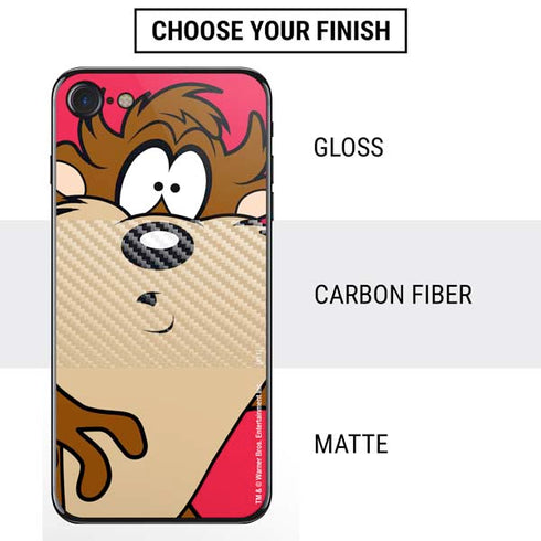 Looney Tunes Tasmanian Devil Zoomed In iPhone SE (2nd & 3rd Gen) Skin