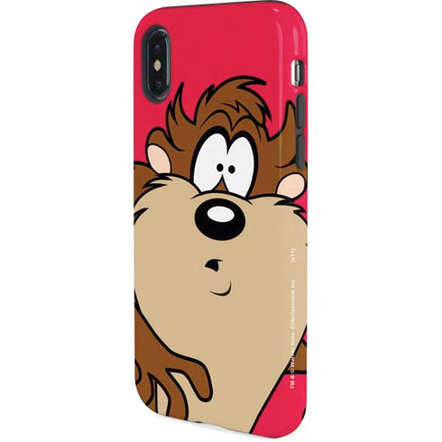 Looney Tunes Tasmanian Devil Zoomed In iPhone X Pro Case